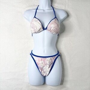 Beach Queen j-fashion marilyn graphic bikini set